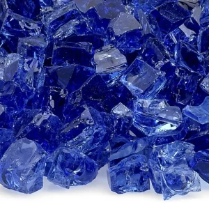 Cobalt Blue Classic 1/2" Fire Glass