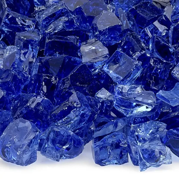 Cobalt Blue Classic 1/2" Fire Glass