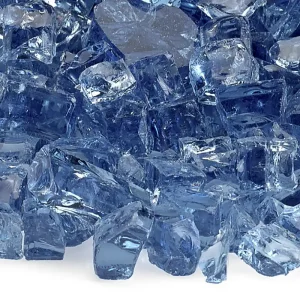 Pacific Blue Classic 1/2" Fire Glass