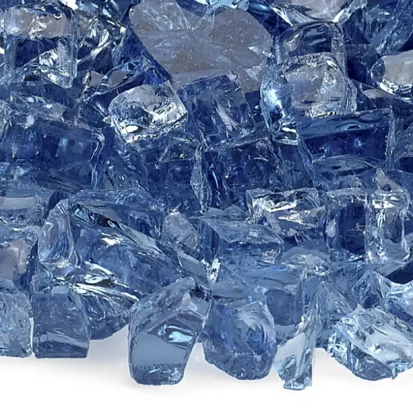 Pacific Blue Classic 1/2" Fire Glass