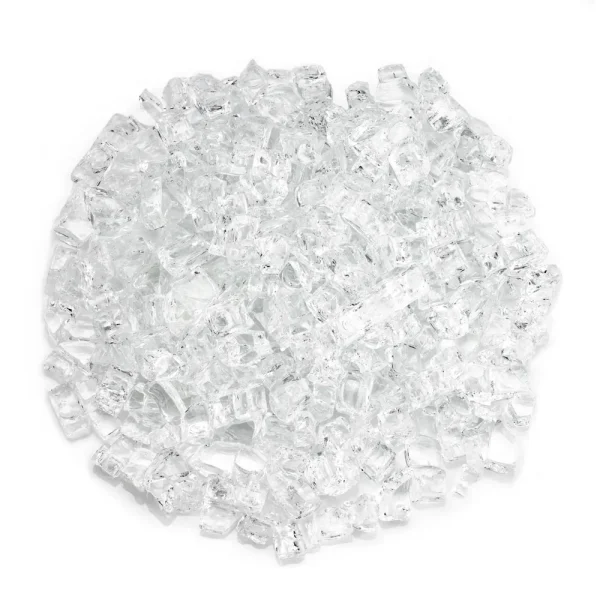1/2 Inch Starfire Classic Fire Glass