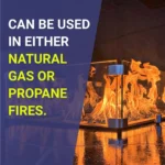 Fire Pit Wind Guard Gas Type Compatability