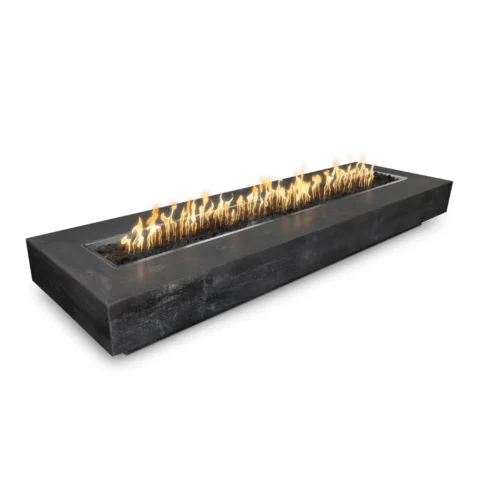 120 Inch Long Coronado GRFC Wood Grain Fire Pit