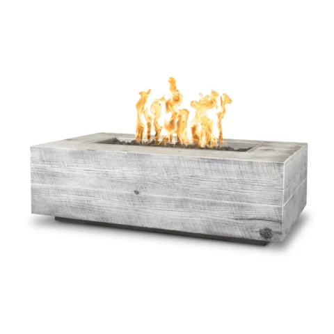 Coronado Wood Grain GRFC Gas Fire Pit - Ivory