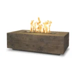 Coronado Wood Grain GRFC Gas Fire Pit - Oak