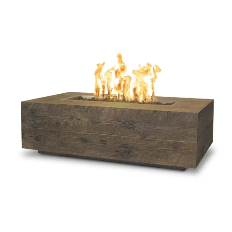 Coronado Wood Grain GRFC Gas Fire Pit - Oak