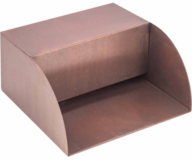 Radius Scupper 8 Inch Copper
