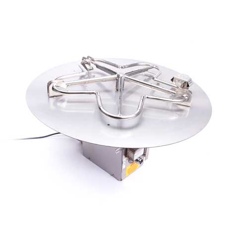 HPC Electronic Ignition Round Flat Insert Penta Burner