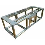 Framework for the HPC ready-to-finish fire pit enclosure