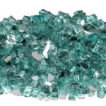 1/4 Inch Azuria Reflective Fire Glass - Fire Glass / American Fireglass