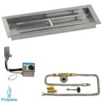Rectangular Drop In Trays with S.I.T. Electronic Ignition
