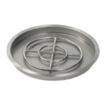 25 Inch Round Drop-In Fire Pit Pan