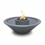 Cazo 48-Inch Round Concrete 360 Spill Fire and Water Bowl The Outdoor Plus