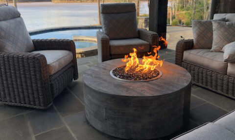 Sequoia GRFC Wood Grain Fire Pit by The Outdoor Plus - Image 5