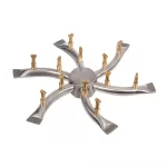 Triple S Stainless Steel Fire Pit Bullet Burner by The Outdoor Plus