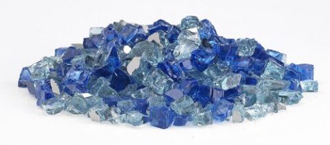 Pre-Mixed Reflective Fire Glass - Bora Bora - 10 lb Bag