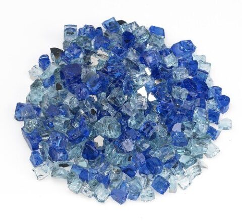 Pre-Mixed Reflective Fire Glass - Bora Bora - 10 lb Bag