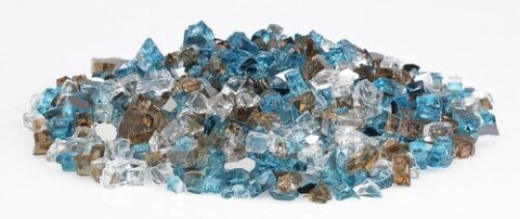 Bali Reflective Fire Glass - 10 lb Bag