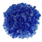 Classic Fire Glass 1/2 Inch Cobalt Blue - 10 lb