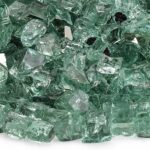 1/2 Inch Evergreen Reflective Fire Glass - Fire Glass / American Fireglass