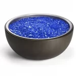 HPC Fire Aluminum Spun Fire Pit Walnut Finish