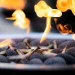 Linear Stainless Steel Fire Pit Bullet Burner by The Outdoor Plus
