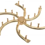 Triple S Brass Fire Pit Bullet Burner by the Outdoor Plus