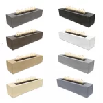 Carmen Gas Fire Pit GFRC by The Outdoor Plus
