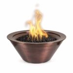 Cazo Hammered Copper Fire Bowl The Outdoor Plus