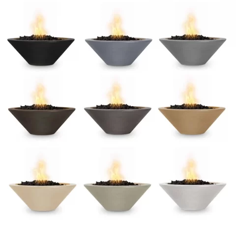 Cazo Fire Bowls GFRC Concrete 24" 31" 36" 48" - Image 5