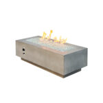Cove Linear Gas Fire Pit Table - Natural Gray - 54"
