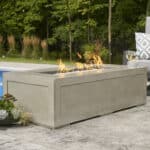 Cove Linear Gas Fire Pit Table - Natural Gray - 54"