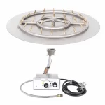HPC Electronic Ignition Square Flat Insert Torpedo Penta Burner