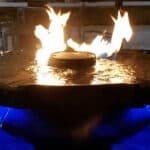 Evolution 360 Hammered Copper Fire and Water Bowl / HPC Fire