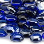 Royal Blue Luster Fire Beads by American Fire Glass
