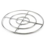 Round Stainless Steel Fire Pit Burner Rings by HPC Fire
