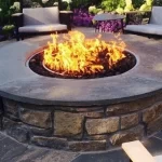 Ready-to-Finish Square Table Fire Pit Form by The Outdoor Plus
