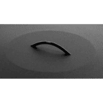 HPC Round Black Aluminum Fire Pit Cover
