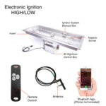 HPC Electronic Ignition Rectangle Insert Torpedo H Burner