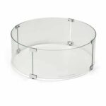 HPC Round 30 Inch Diameter Wind Guard For Fire Pits, WG30-RD