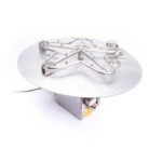 HPC Round Flat Pan Torpedo Burner Electronic Ignition