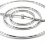 HPC Round Fire Pit Burner Ring 30"