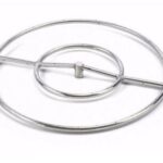 HPC Round Fire Pit Burner Ring 18" 24"