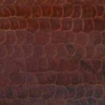Hammered Copper Fire Pit Finish