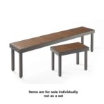 The Kenwood Long and Short Bench seat