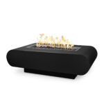 La Jolla Gas Fire Pit with Black Powder Coated Finish