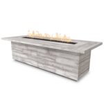 The Outdoor Plus Laguna Wood Grain Fire Pit OPT-LGNGF144