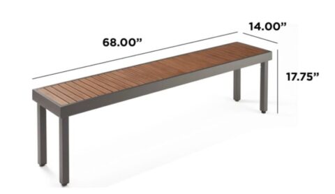 Long Kenwood Bench Seat