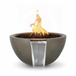 30 Inch Lunar Fire and Water Bowl OPT-LUNFW30 The Outdoor Plus