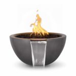 30 Inch Lunar Fire and Water Bowl OPT-LUNFW30 The Outdoor Plus